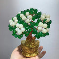 Ivory & Green Handmade Resin Money Tree